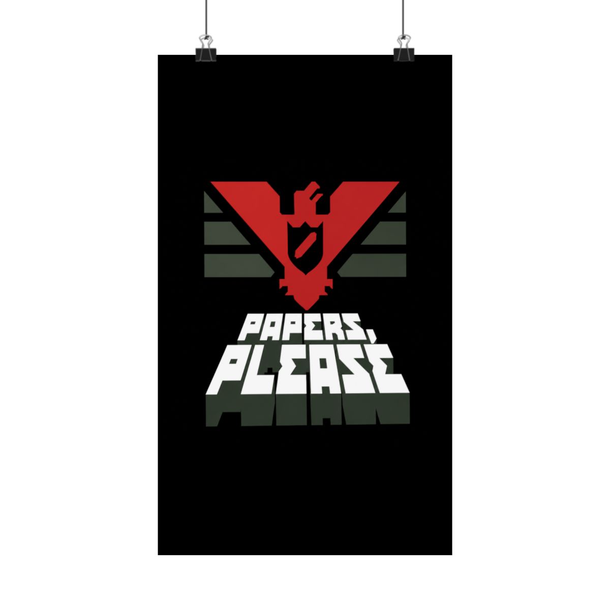 Papers Please Poster | Papers, Please - alternate angle 1, merchandise