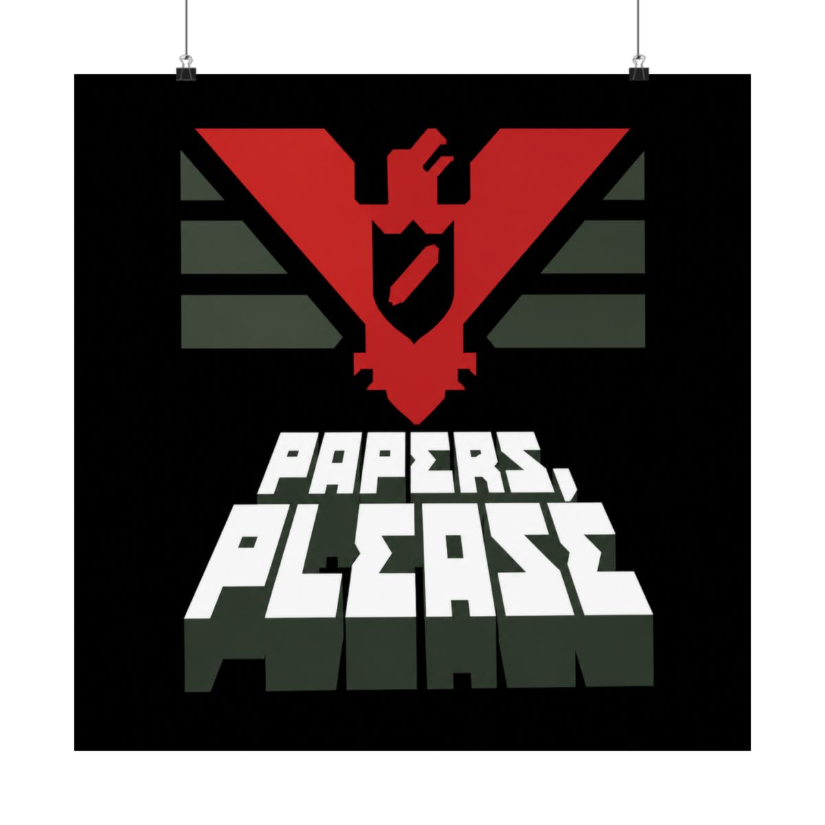 Papers Please Poster | Papers, Please - alternate angle 3, merchandise